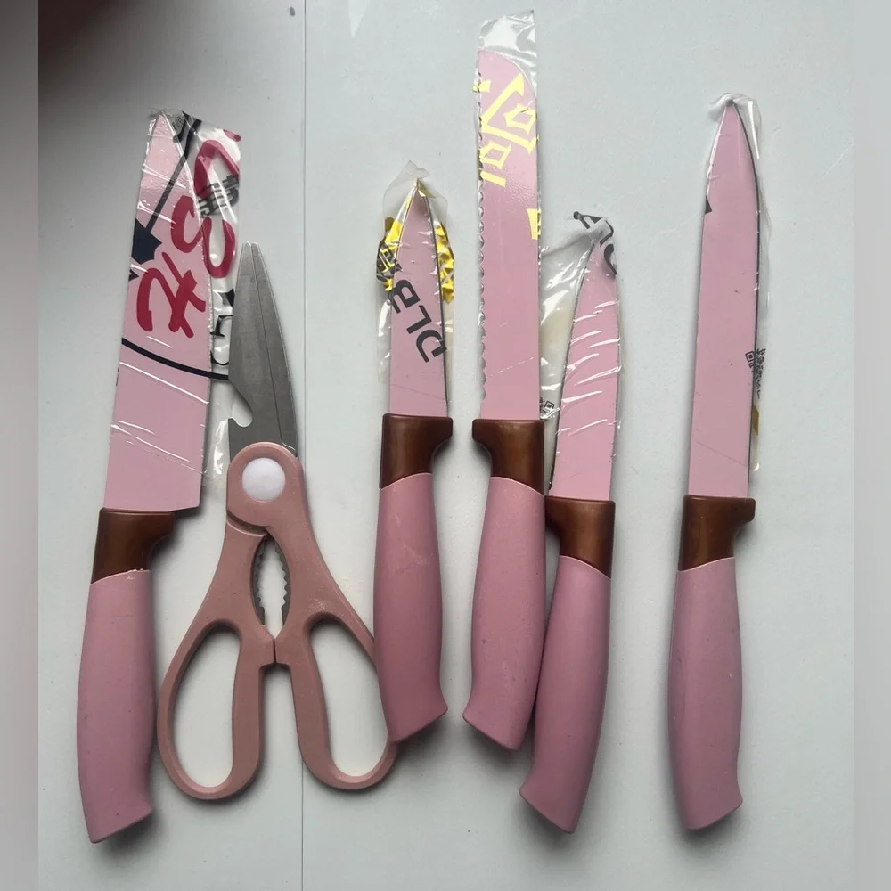 OPEN BOX..19-Piece Cooking Tools and Knives Set, Kitchen Utensils Set.